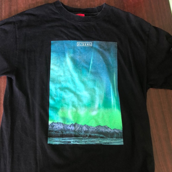 v/sual Other - Northern Light Sky T-Shirt